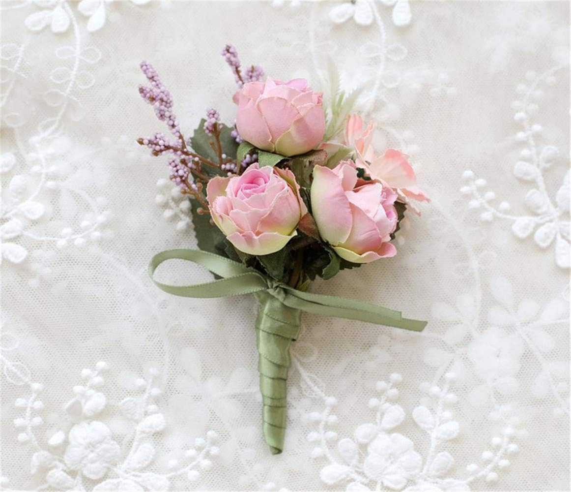 Corsage de Pulso com Rosa – Acessório Floral para Casamento e Formatura