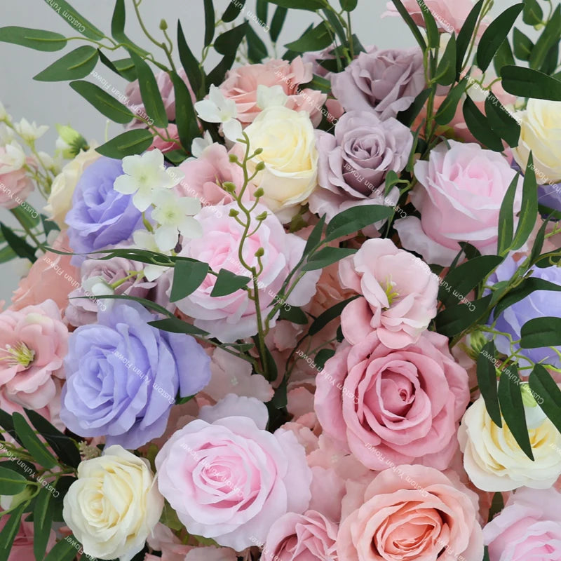 KIT FLORAL - 1 Arranjo Bola + 2 Macarrões Florais